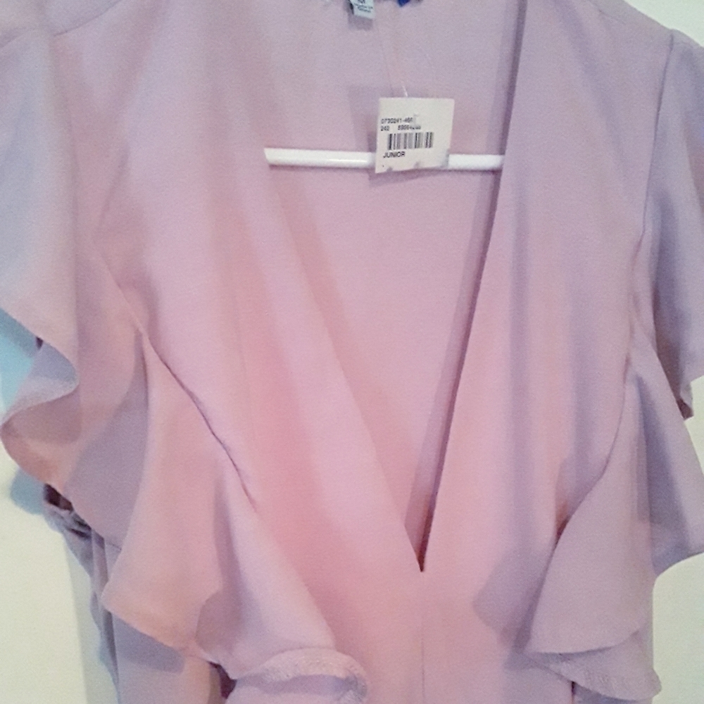 Favlux Ruffled Pink Tank Dress - Picture 4 of 7